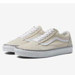 Vans Old Skool Checkered Foxing Turtledove Skate